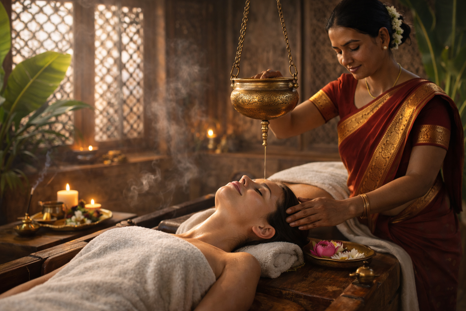 Ayurvedic body massage therapy in Chennai at 4M Spa