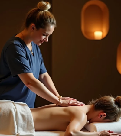 Traditional Thai massage therapy improving flexibility at Mass  Spa Pondicherry